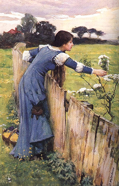 The Flower Picker John William Waterhouse